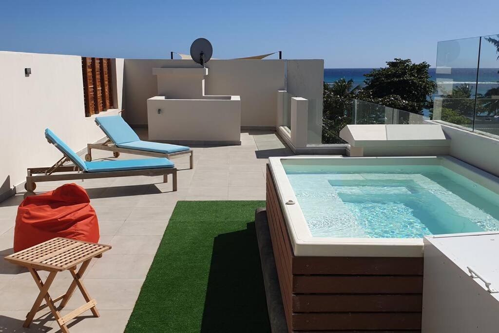 Penthouse Vue Sur Mer 200M2 Pereybere Beach Extérieur photo